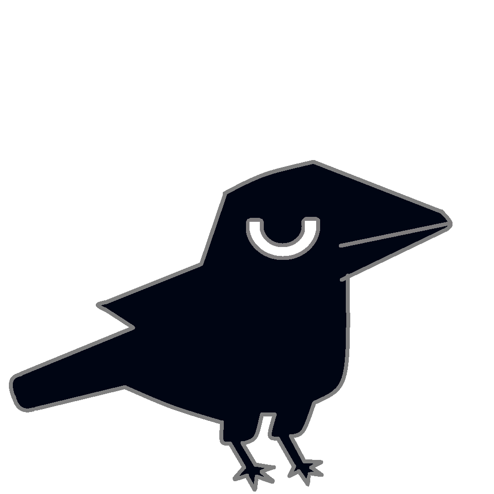 [insert very cool awseome picture(drawing) of a crow i made(kinda)]
